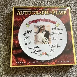 The Original Autograph Plate